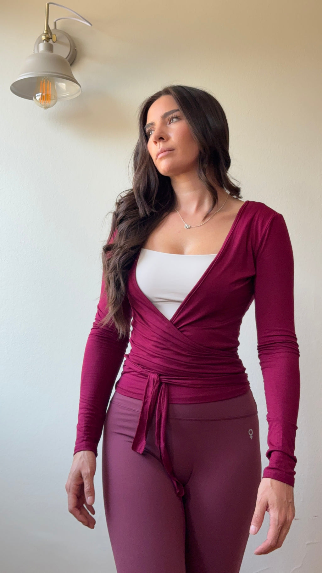 Ballet Wrap Cherry Dark