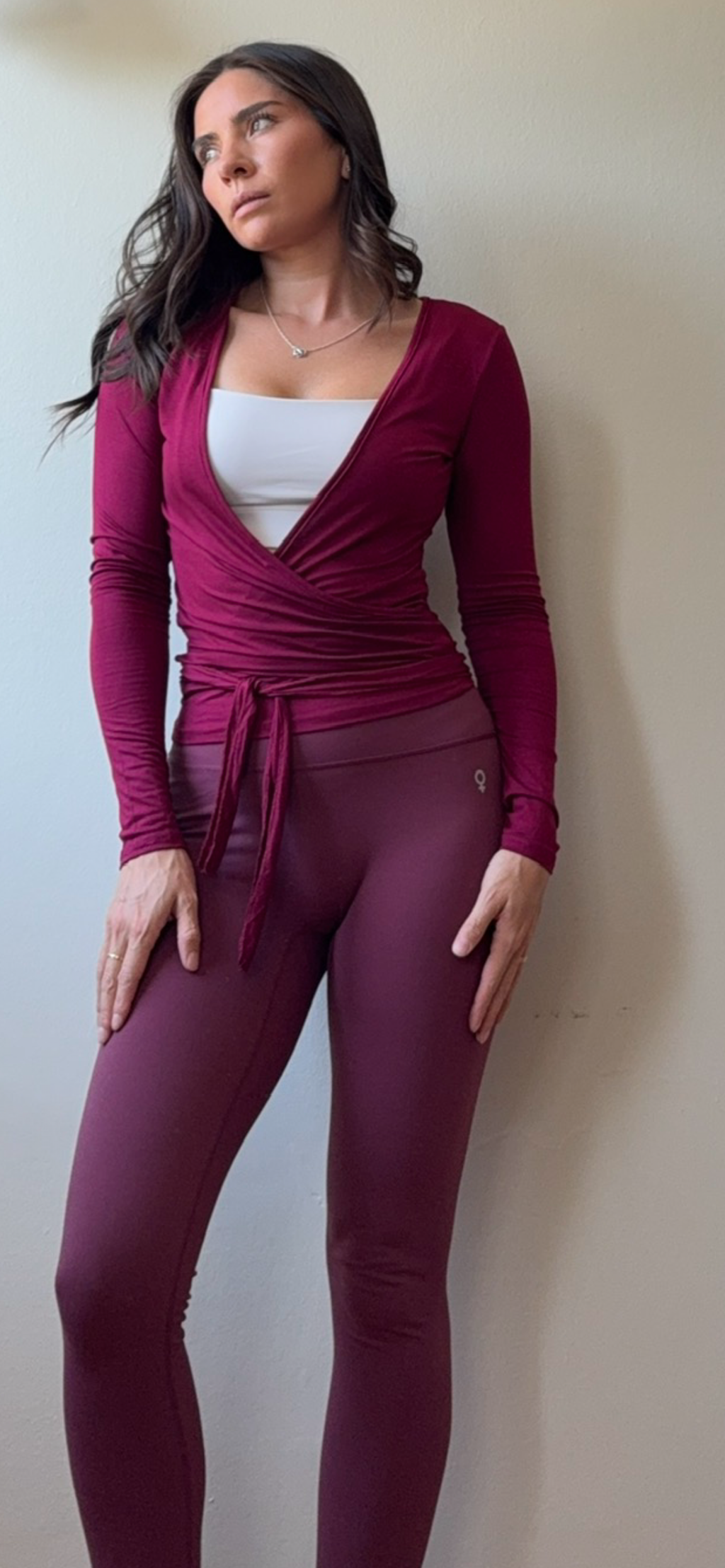 Ballet Wrap Cherry Dark