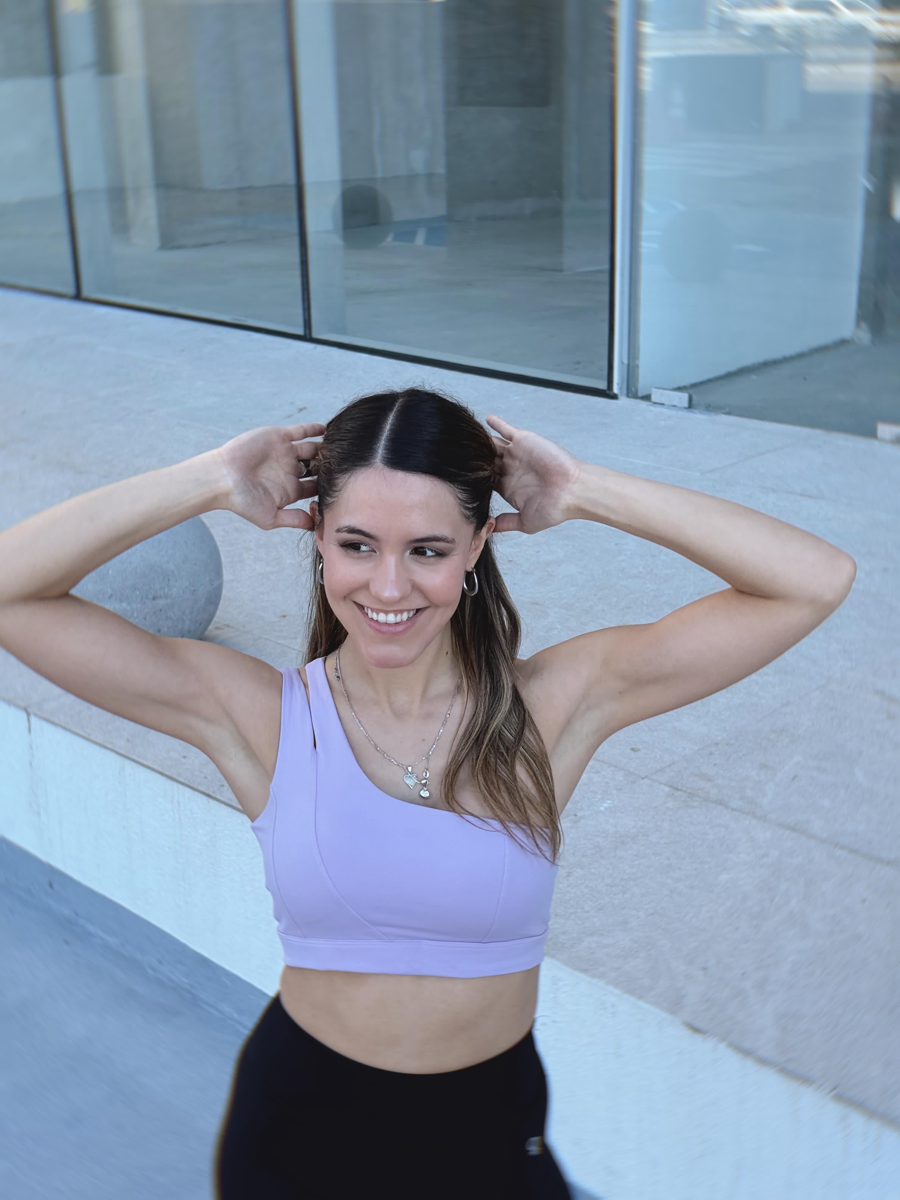 Top One Strap Lila