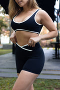 Conjunto Biker V Black + Bra V Black