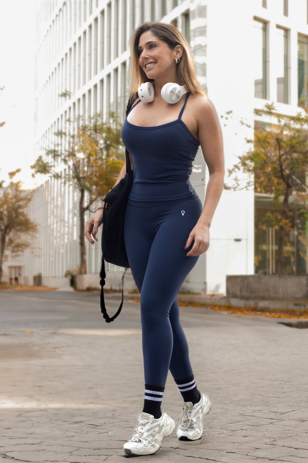 Summer Pack Navy  (CALZA + SHORT + BRA) - 4Women