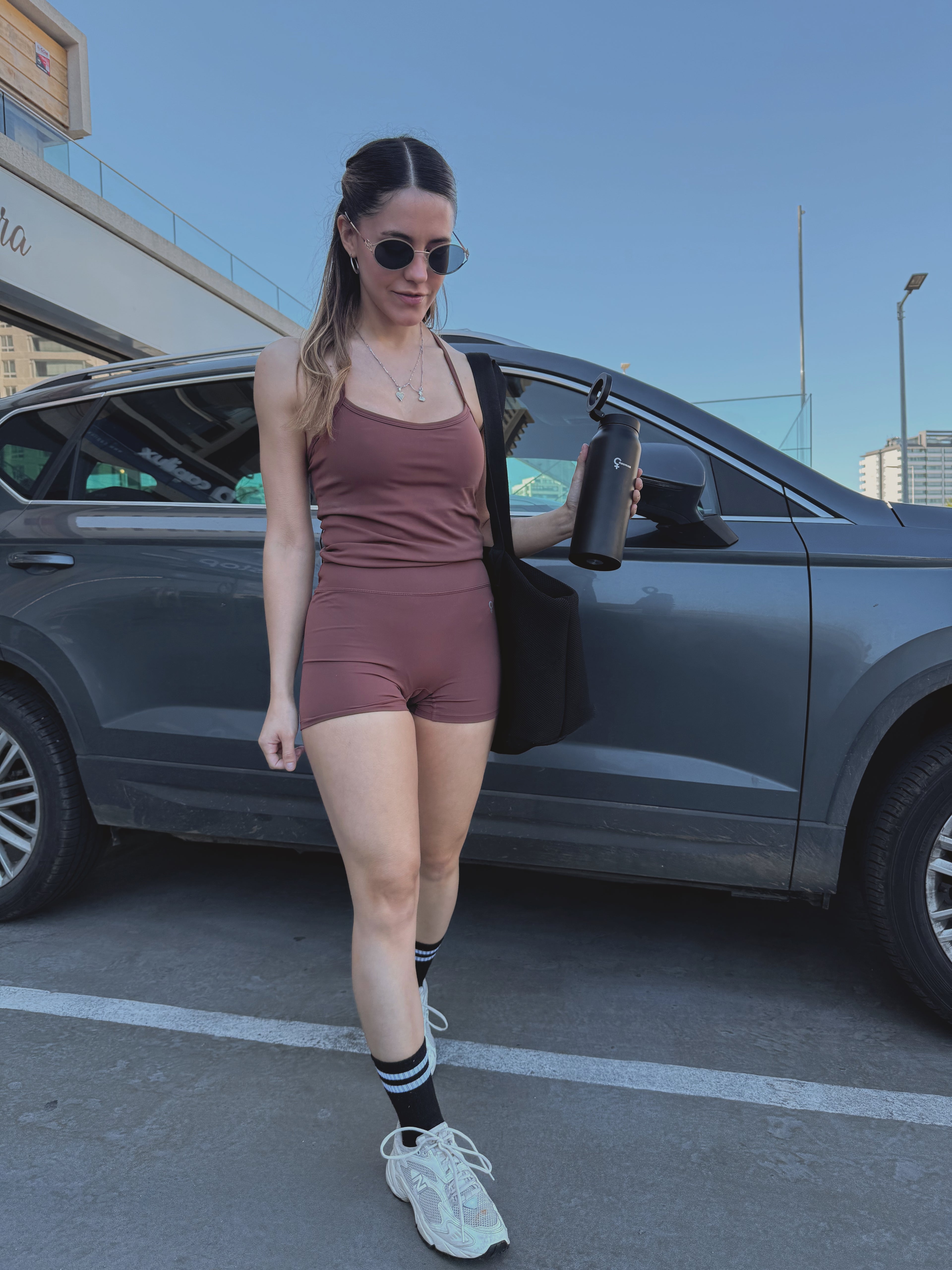 Short y Bra 🤎 Mokka