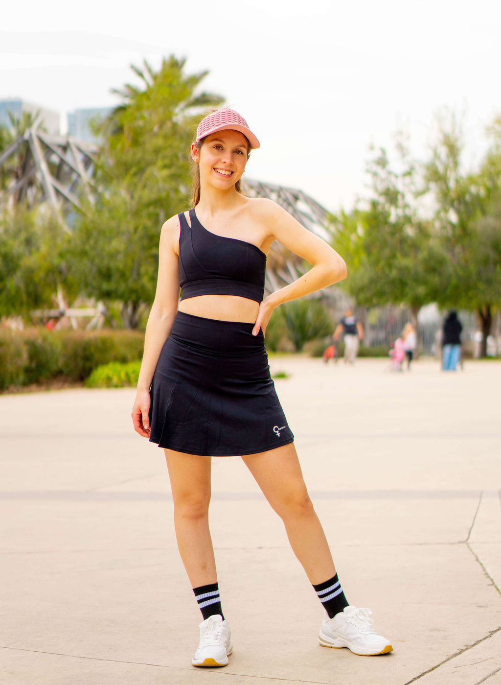 Top One Strap Black