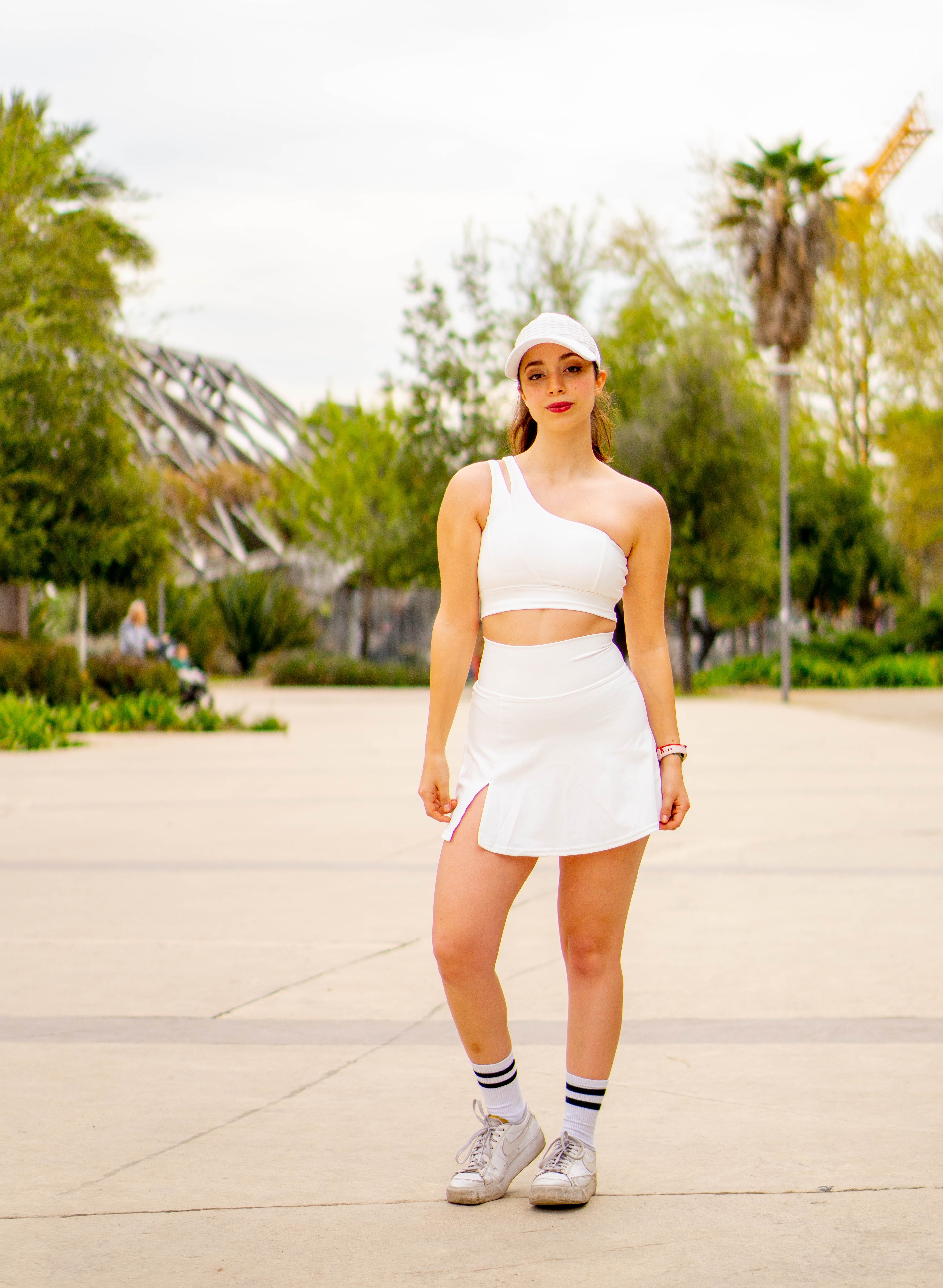 Falda White Soft