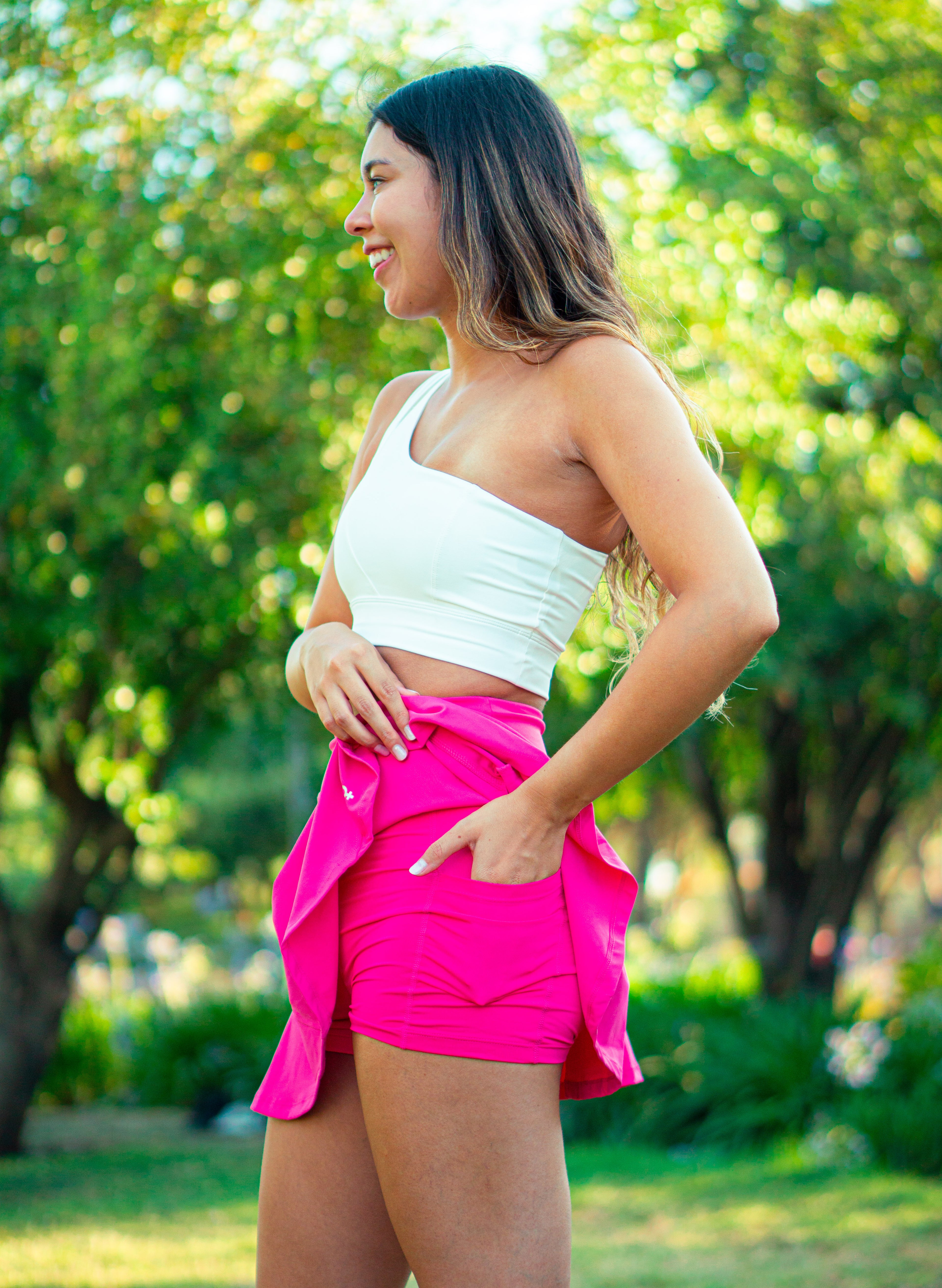 Falda Pocket Pink