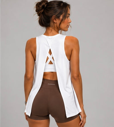 Polera Abierta Blanca