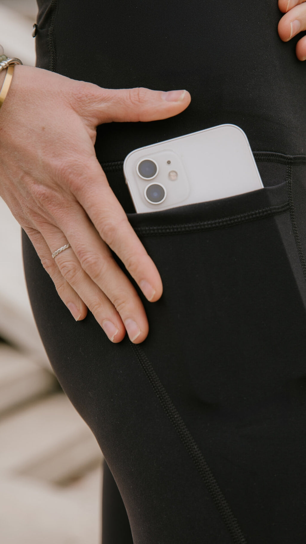 Calza Pocket Black