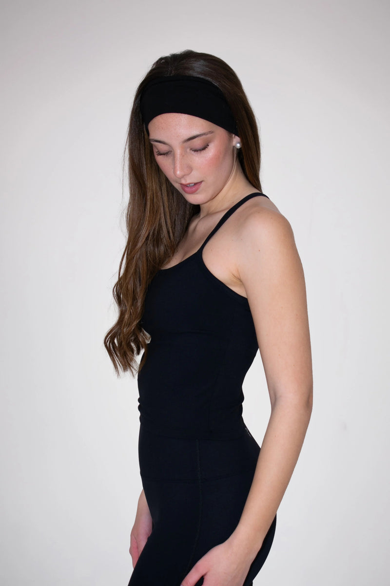 Sculp Tank Black Vibes