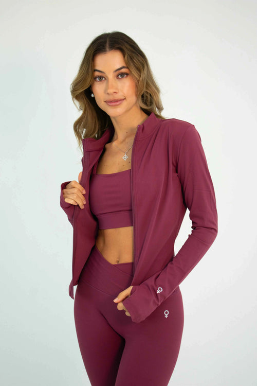 Jacket Dark Cherry
