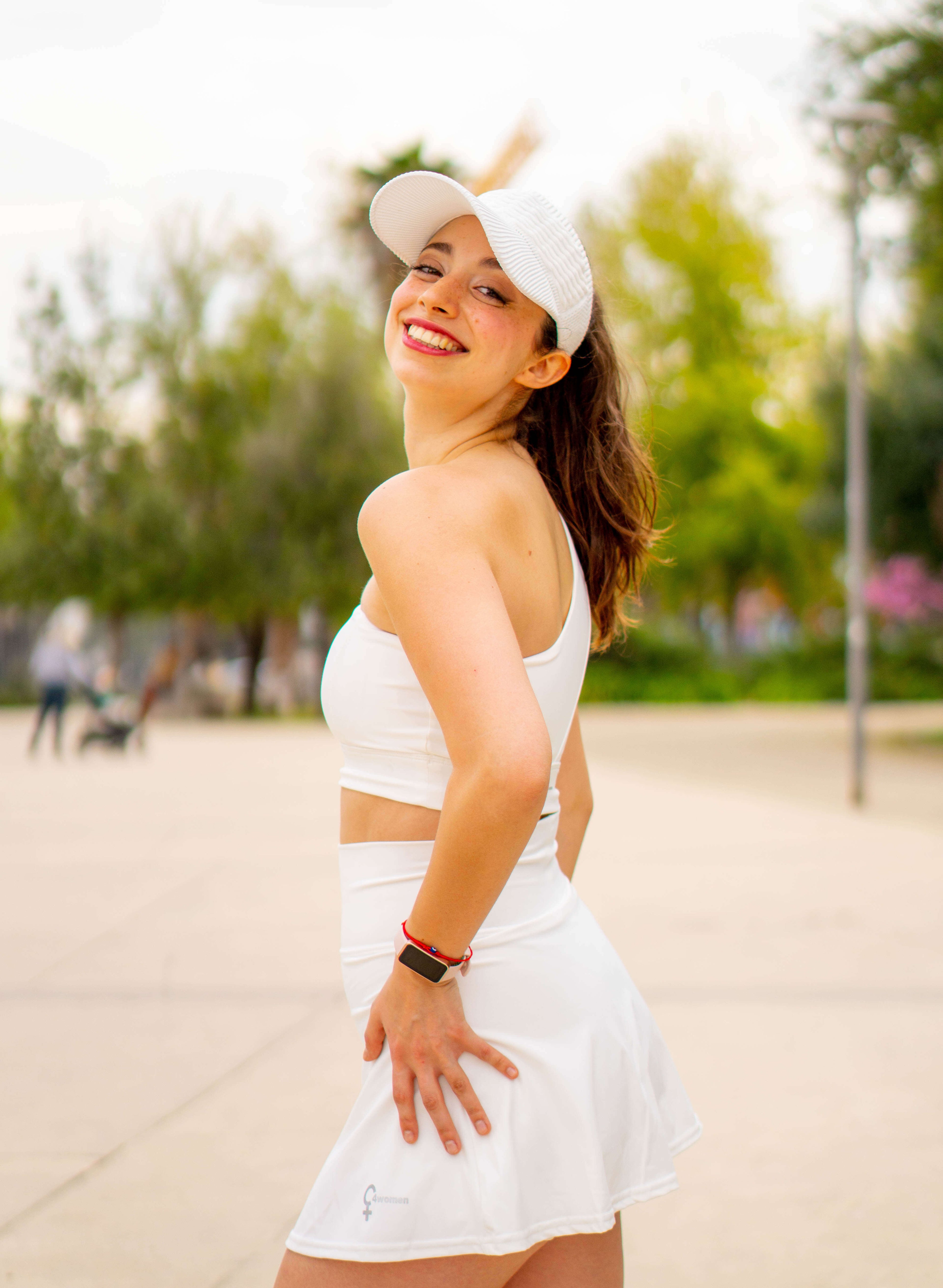 Falda White Soft