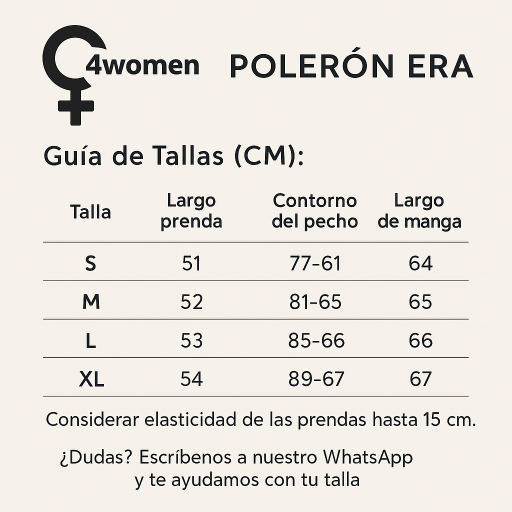 Polerón ERA Rosa Gris