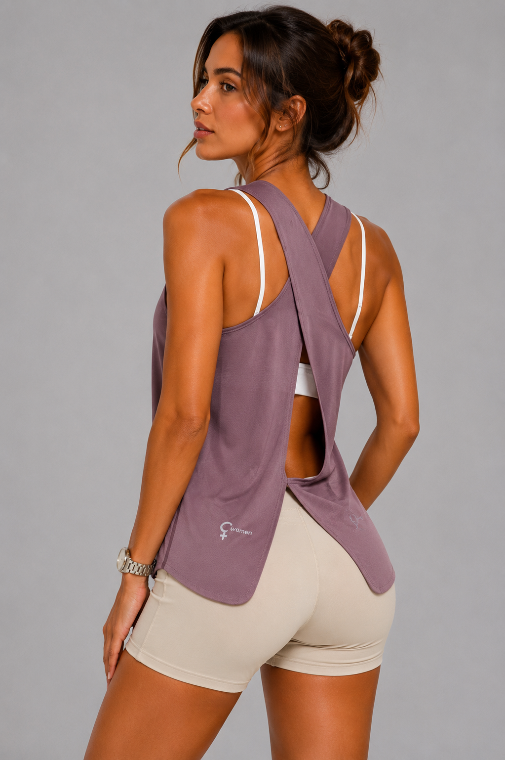 Polera Paz morada