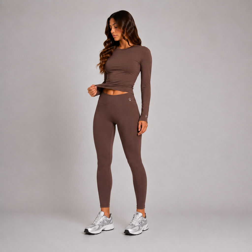 Polera Long Sleeve Mokka