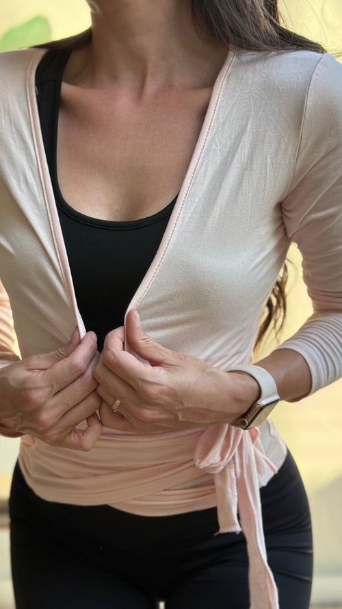 Ballet Wrap Baby Pink