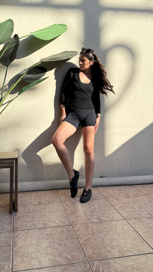 Ballet Wrap Negra