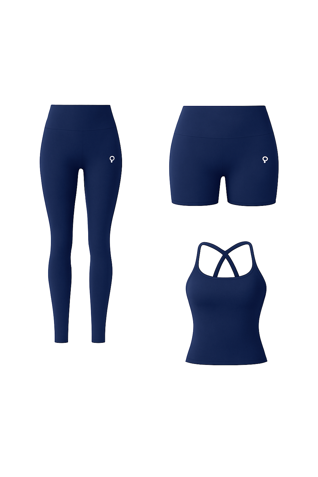 Summer Pack Navy  (CALZA + SHORT + BRA)